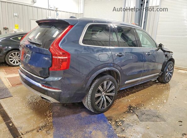 YV4A22PL9L1581245 2020 VOLVO XC90 Синий Задняя правая четверть