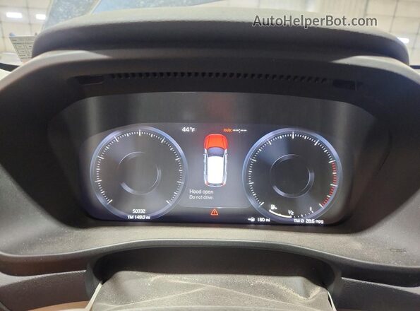 YV4AC2HL2K2071775 2019 VOLVO XC40 Gray Instrument cluster view
