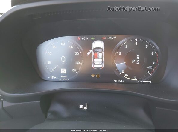YV4AC2HM2N2642873 2022 VOLVO XC40 White Հետևի նստատեղերի տեսք
