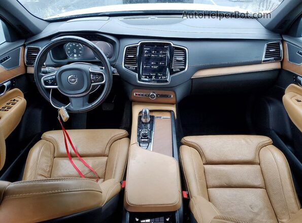 YV4BC0PL0H1126197 2017 VOLVO XC90 White წინა პანელის ხედი