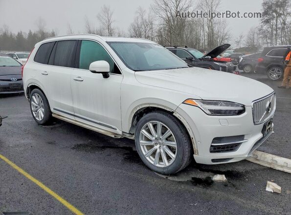 YV4BC0PL0H1126197 2017 VOLVO XC90 White წინა მარჯვენა