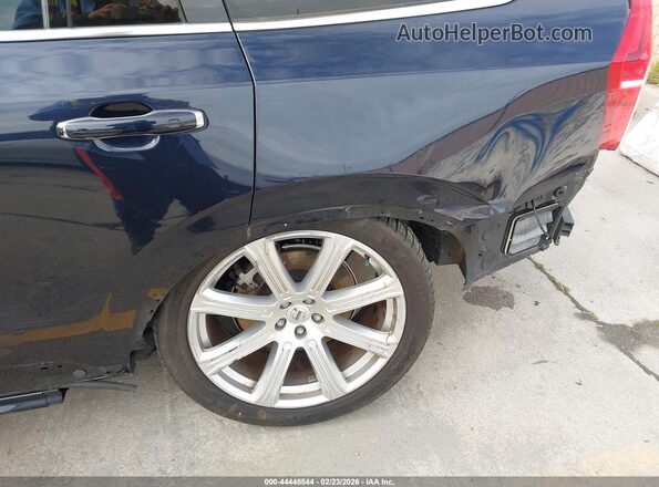 YV4BC0PL1H1111322 2017 VOLVO XC90 HYBRID Blue Вид спереду