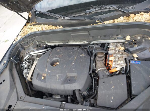 YV4BC0PL1H1111322 2017 VOLVO XC90 HYBRID Blue Вид ззаду