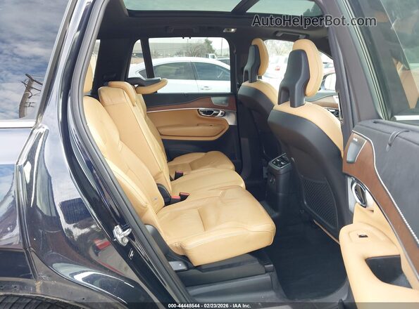 YV4BC0PL1H1111322 2017 VOLVO XC90 HYBRID Blue Вид наклейки з VIN-кодом