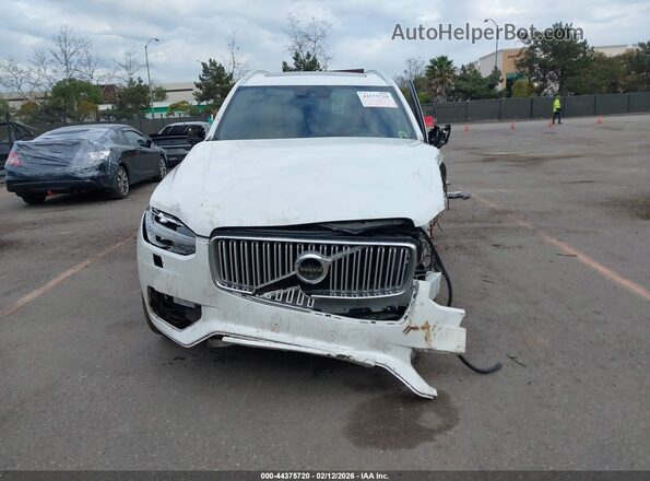 YV4BC0PL3H1119910 2017 VOLVO XC90 HYBRID White Instrument cluster view