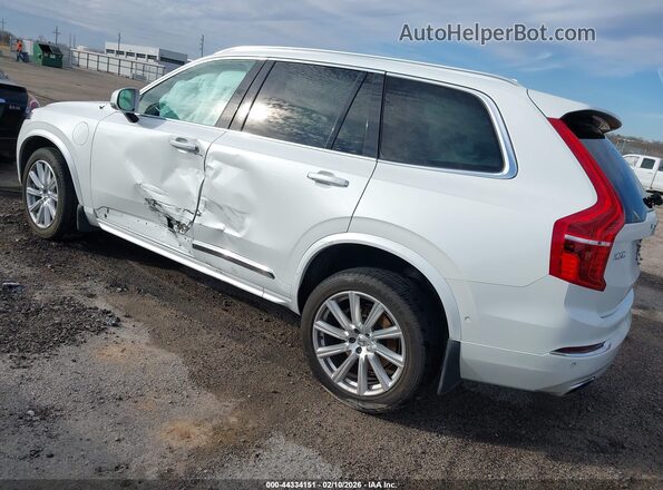 YV4BC0PL8G1050968 2016 VOLVO XC90 HYBRID White Հետևի ձախ