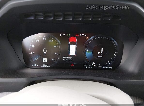 YV4BR00L6N1784269 2022 VOLVO XC90 RECHARGE PLUG-IN HYBRID White 