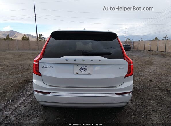 YV4BR00L6N1784269 2022 VOLVO XC90 RECHARGE PLUG-IN HYBRID White 