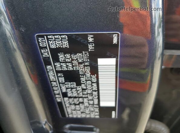 YV4BR0CL5M1740788 2021 VOLVO XC90 Gray 
