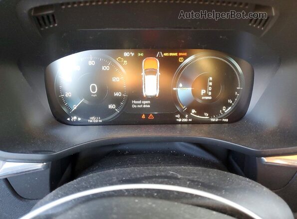 YV4BR0DM5J1079718 2018 VOLVO XC60 White Vista del salpicadero