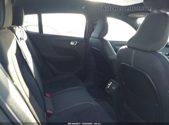 YV4ED3GL3P2057722 2023 VOLVO C40 RECHARGE PURE ELECTRIC Black Vista de los asientos traseros