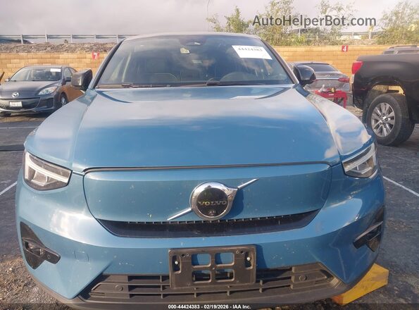 YV4ED3GL6P2065331 2023 VOLVO C40 RECHARGE PURE ELECTRIC Blue Widok wnętrza z tyłu
