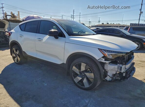 YV4ED3GL7P2055018 2023 VOLVO C40 White წინა მარჯვენა