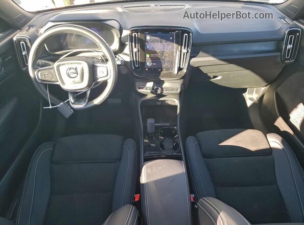 YV4ED3GM4P2055230 2023 VOLVO C40 White Widok deski rozdzielczej
