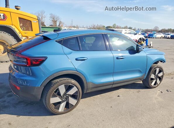 YV4ED3GM5P2029364 2023 VOLVO C40 Синий Задняя правая четверть