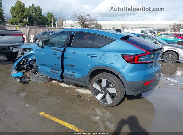 YV4ED3GM6P2039398 2023 VOLVO C40 RECHARGE PURE ELECTRIC Blue 