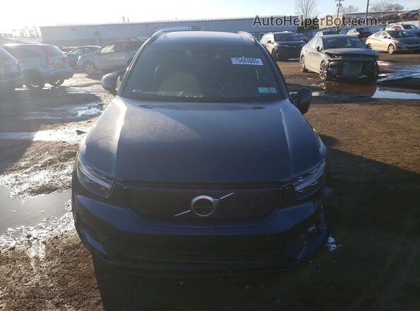YV4ED3UB3N2657715 2022 VOLVO XC40 Blue Դիմացի տեսք