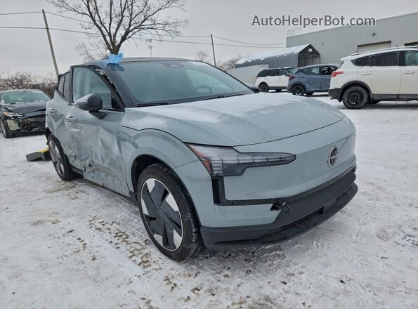 YV4EK3ZK3SS111183 2025 VOLVO EX30 Gray წინა მარჯვენა