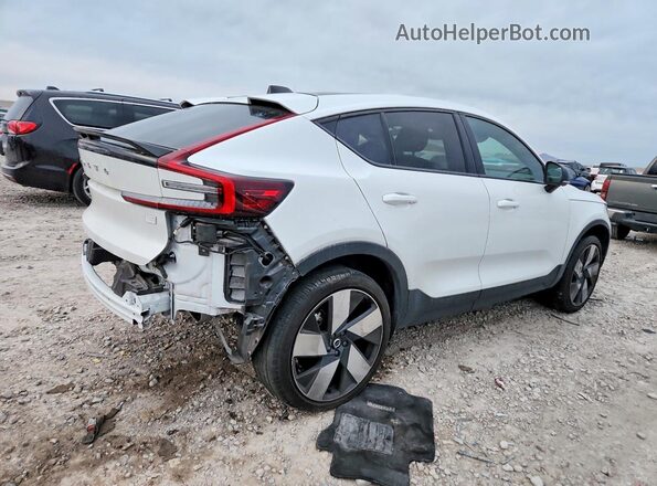 YV4ER3GMXR2098281 2024 VOLVO C40 White Trasero derecho