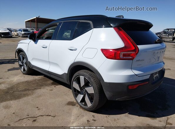 YV4ER3XL2R2275669 2024 VOLVO XC40 RECHARGE PURE ELECTRIC Light Blue უკანა მარცხენა