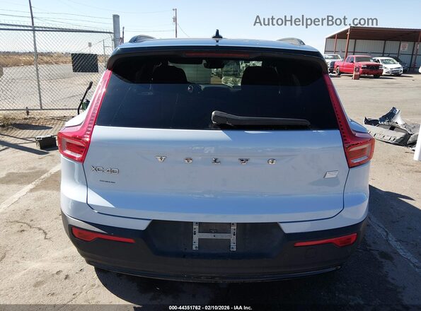 YV4ER3XL2R2275669 2024 VOLVO XC40 RECHARGE PURE ELECTRIC Light Blue 
