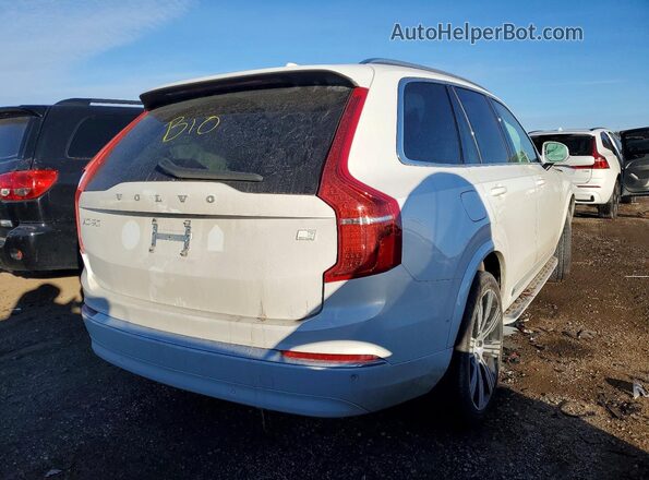 YV4H600NXP1936075 2023 VOLVO XC90 White უკანა მარჯვენა