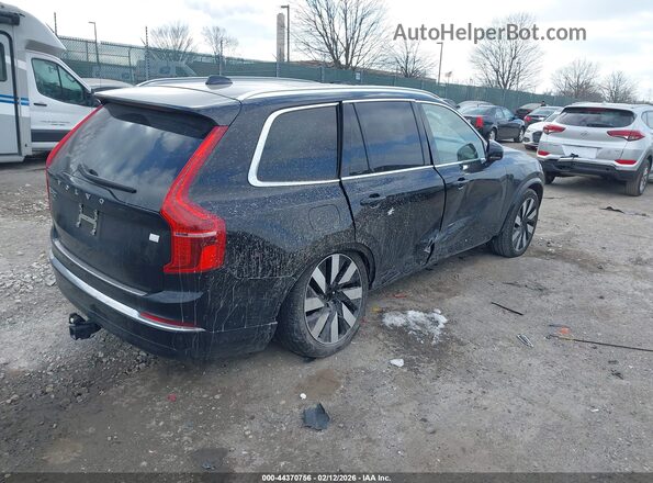 YV4H60CE3R1227020 2024 VOLVO XC90 RECHARGE PLUG-IN HYBRID Черный Задняя правая четверть