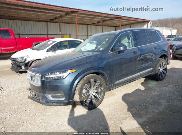 YV4H60CE4R1170181 2024 VOLVO XC90 RECHARGE PLUG-IN HYBRID Dark Blue Передня ліва чверть