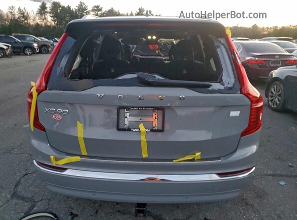 YV4H60CE4R1216737 2024 VOLVO XC90 Gray Հետևի տեսք