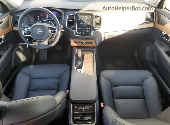 YV4H60CE5R1236513 2024 VOLVO XC90 White წინა პანელის ხედი
