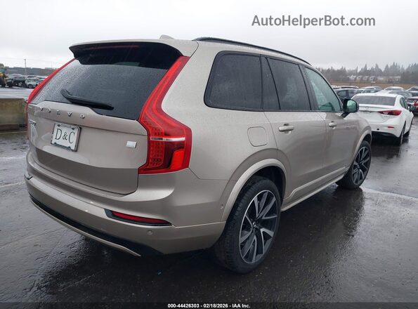 YV4H60CW2P1995982 2023 VOLVO XC90 RECHARGE PLUG-IN HYBRID Champagne Задня права чверть