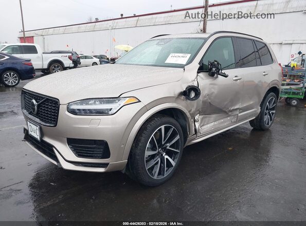 YV4H60CW2P1995982 2023 VOLVO XC90 RECHARGE PLUG-IN HYBRID Champagne Передня ліва чверть