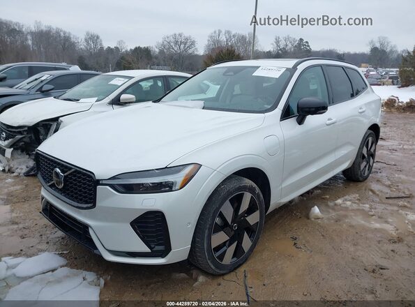 YV4H60DL0R1781810 2024 VOLVO XC60 RECHARGE PLUG-IN HYBRID White Przód lewy
