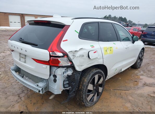 YV4H60DL0R1781810 2024 VOLVO XC60 RECHARGE PLUG-IN HYBRID White Tył prawy