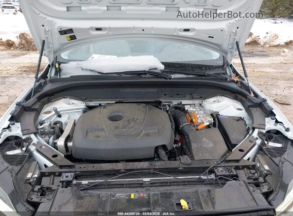 YV4H60DL0R1781810 2024 VOLVO XC60 RECHARGE PLUG-IN HYBRID White Widok z tyłu