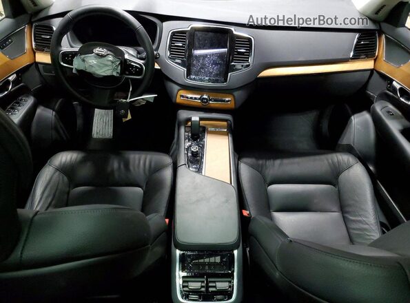 YV4H60PE3S1305022 2025 VOLVO XC90 Black წინა პანელის ხედი