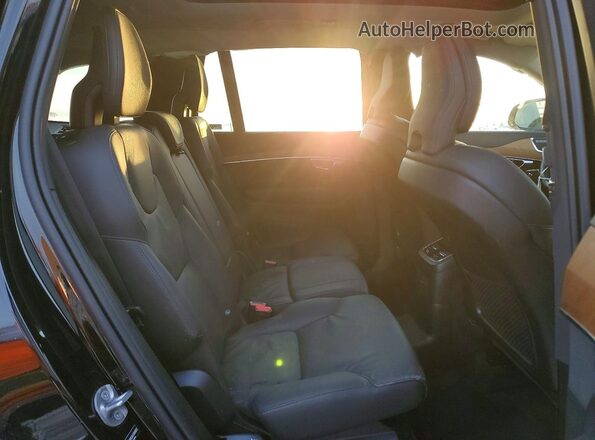 YV4H60PE3S1305022 2025 VOLVO XC90 Black უკანა სალონის ხედი