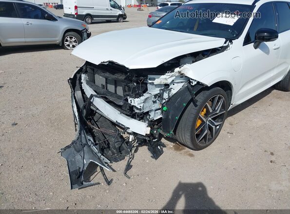 YV4H60RP1S1180472 2025 VOLVO XC60 PLUG-IN HYBRID White Դիմացի տեսք