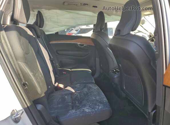 YV4L12PE0R1185484 2024 VOLVO XC90 White Widok tylnych siedzeń
