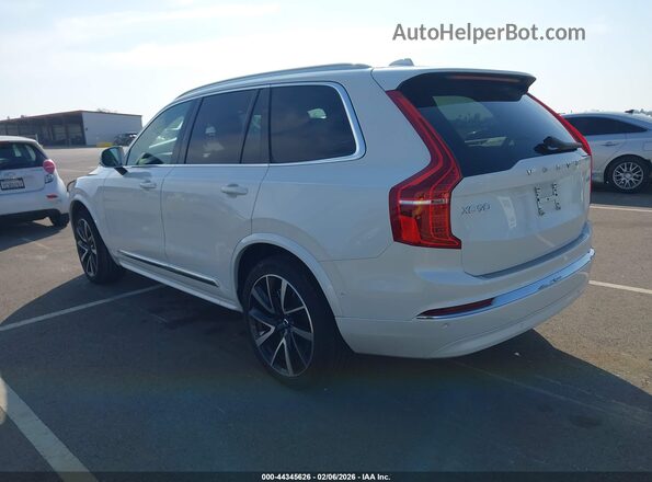 YV4L12PE9R1222080 2024 VOLVO XC90 White უკანა მარცხენა