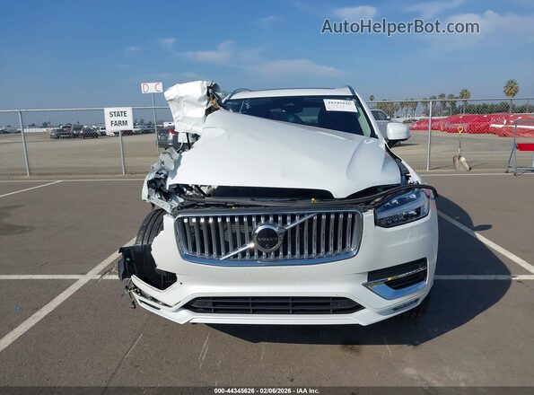 YV4L12PE9R1222080 2024 VOLVO XC90 White ხელსაწყოთა პანელის ხედი