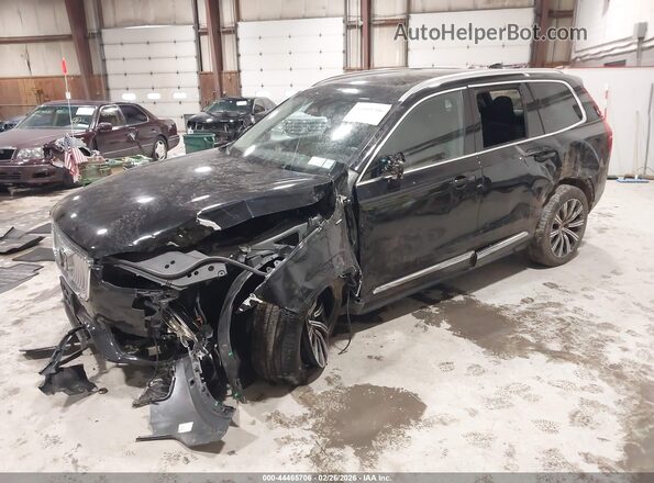 YV4L12PEXR1168532 2024 VOLVO XC90 Black Առջևի ձախ երեք քառորդ տեսարան
