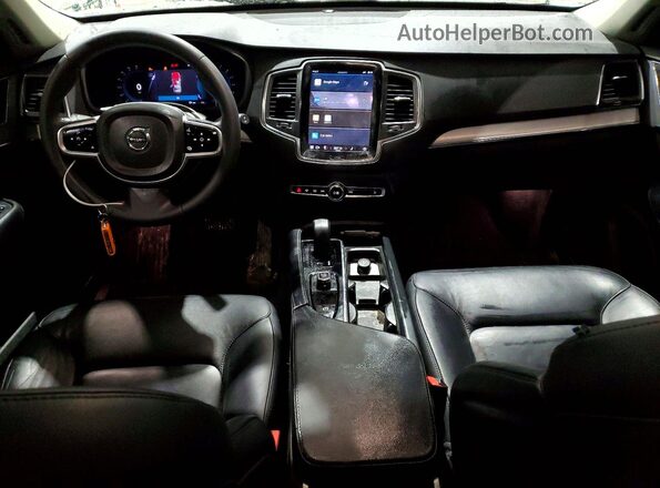 YV4L12PV2P1917675 2023 VOLVO XC90 Silver Вид панелі приладів