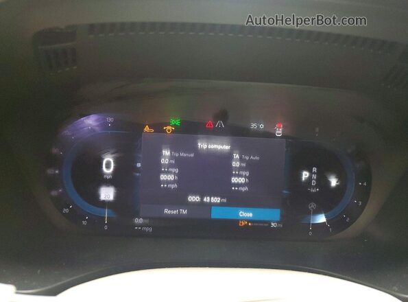 YV4L12RA7P1306681 2023 VOLVO XC60 Tan Instrument cluster view