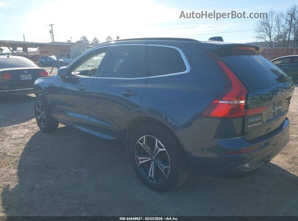 YV4L12RK8N1990839 2022 VOLVO XC60 Black უკანა მარცხენა