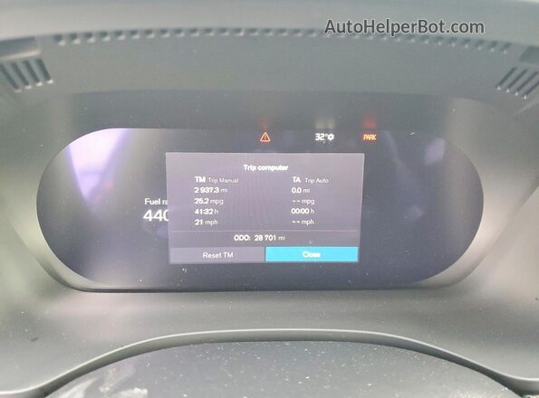 YV4L12RK8R1762393 2024 VOLVO XC60 Silver Widok zestawu wskaźników