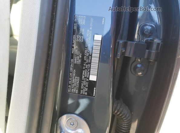 YV4L12RN7P1383134 2023 VOLVO XC60 Синий Вид наклейки с VIN-кодом