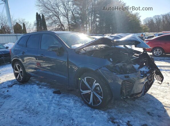 YV4L12RX7P1283441 2023 VOLVO XC60 Blue Передня права чверть