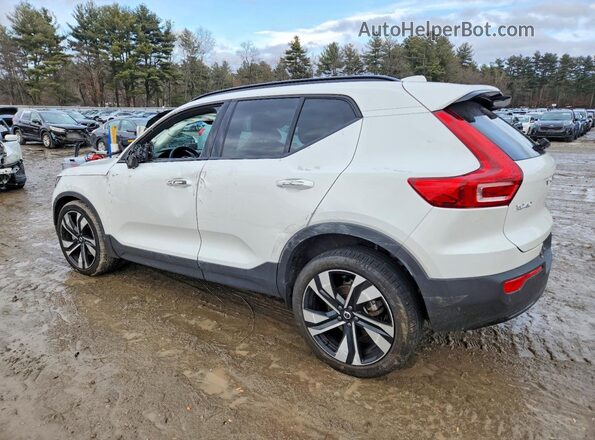 YV4L12UL2R2360363 2024 VOLVO XC40 Белый Задняя левая четверть