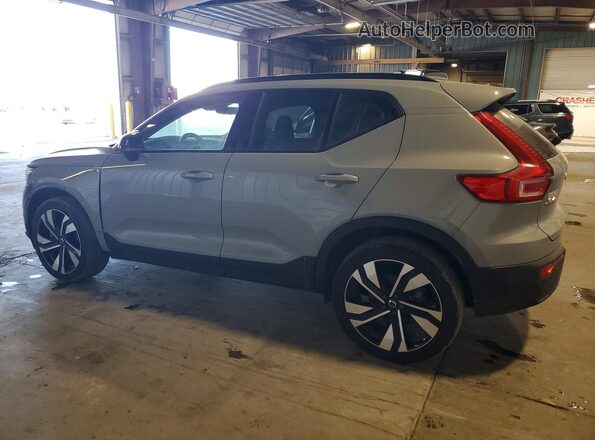 YV4L12UL7R2295655 2024 VOLVO XC40 Gray Trasero izquierdo